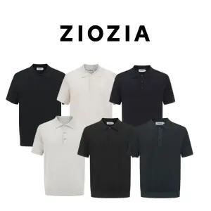 [롯데백화점]리얼지오지아 [6컬러]워셔블 미라클 반팔 카라넥 니트 ADF2ET1902ADF2ET1903