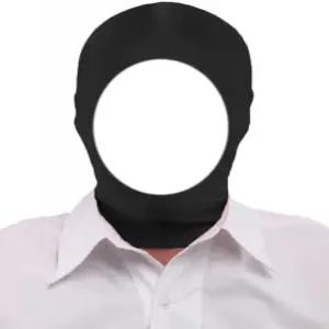 할로윈 코스프레 의상 액세서리를 위한 하울리스 남녀 스판덱스 오픈 페이스 젠타이 스트레치 후드 마스크