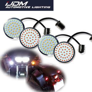 IJDM 1157 LED 턴 시그널  DRL 레드 테일 러닝 라이트 전구할리 데이비슨 투어링 일렉트라 글라이드로드 킹