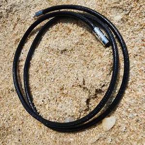 블랙 남자 여자 로프 끈 목걸이 패션 여성 남성 악세서리 DIY 끈 로프 소품