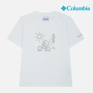 키즈 소로나 그래픽 반팔티셔츠_화이트 (C72-YKD614)