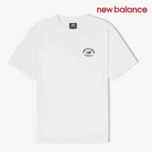 [하프클럽/] 반팔티 /g7- NBNEF31643 10 / UNI NB BOY 피크닉 반팔티 (SEMI OVER FIT)