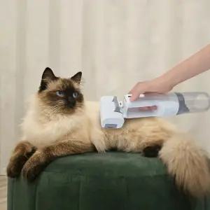 에코너 T7 펫케어 그루밍 세트 무선 진공 털청소기 2in1 빗 브러쉬 4종 대용량 강아지 고양이 반려동물 이발기 미용기 바리깡 클리퍼 애견용품 털제거기 슬리커 혼카