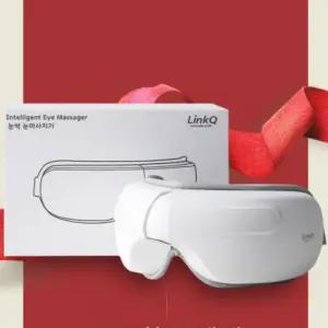 충전식 링크큐 눈안마기 온열 무선 눈마사지기 공기압 눈싹 눈찜질기