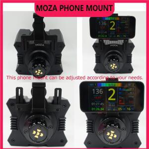 SIMPUSH 범용 조정 가능 전화 홀더 마운트 스탠드 MOZA R5 R3 R9 R12 FANATEC 베이스와 호환 -  설치