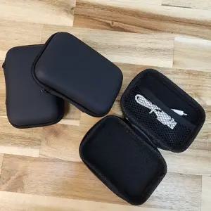 블랙 미니 골프파우치 하드케이스 휴대용 휴대용 티케이스 골프티