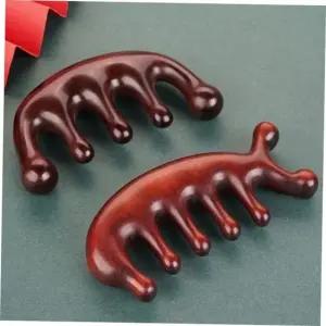 두피마사지 간편한 휴대 바디 두피 마사지에 도움주는 괄사