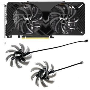 GA91S2U FDC10H12S9-C Palit GTX 1660 슈퍼 GPU 팬 PALIT RTX 2070 2060 듀얼 Ti 비디오 카드 냉각 팬용