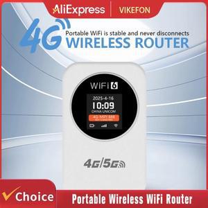 4G LTE 라우터 휴대용 무선 WiFi 라우터 모뎀 3000mAh 150Mbps 모바일 핫스팟 광대역 SIM 카드 슬롯 포함