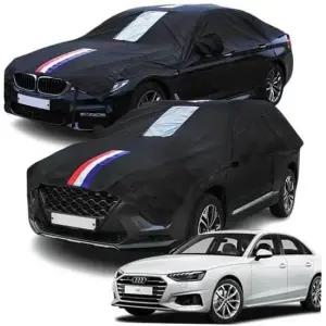 차량커버 아우디 블랙박스 자동차커버 성에방지 하프커버 A4