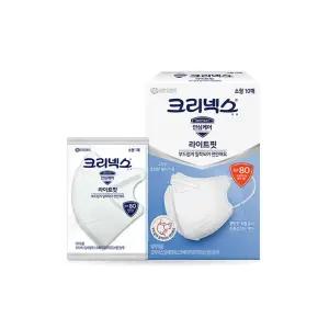 크리넥스 KF80 라이트핏 마스크 소형 10매