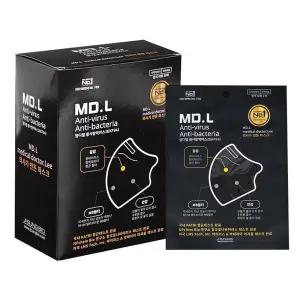 엠디엘 KF94 새부리형 마스크 중형 100매