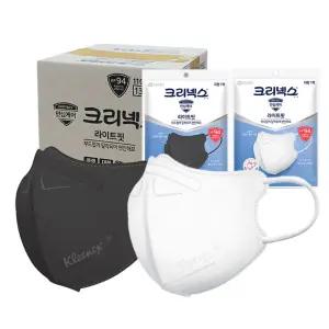 크리넥스 라이트핏 KF94 새부리형 방역 황사마스크 마스크 40매