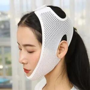 v라인리프팅밴드 통기성 얼굴 리프팅밴드 브이라인 이중턱 압박마스크