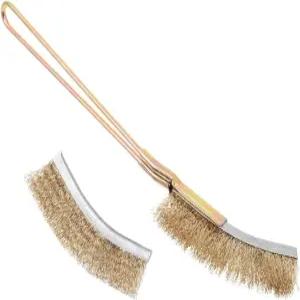 긴 손잡이 와이어 브러시가 있는 가나조노 새장 청소 실용적인 청소기로 피더 컵을 쉽게 관리할 수