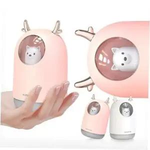 사무용가습기 무드등 사무실 캠핑 USB 가습기 미니 무소음 소형