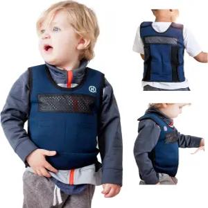 용 하클라 무게 조끼 - 네오프렌 압박 2세에서 4세까지 2파운드 조절 가능한 통기성 및 세척 소형