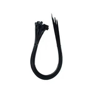 [콩심팥심]선정리 케이블타이 흑색 450mm 20P