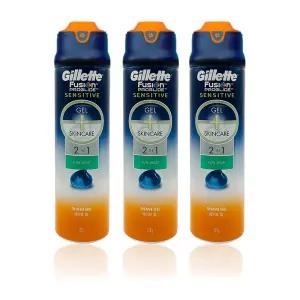 질레트 프로글라이드 센서티브 퓨어스포츠 쉐이빙젤 170g x 3개