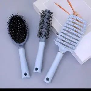 헤어 스타일링용 쿠션 빗 롤링 빗 갈비살 빗