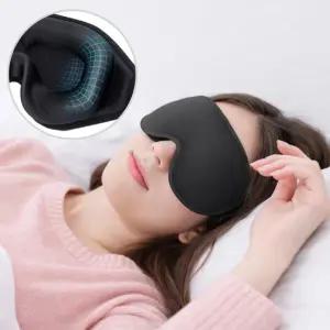 여행용 안대 머리조절 두툼 수면아이마스크 편안한 눈안대 P.V
