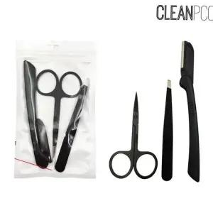 눈썹뷰러 눈썹정리기 3종세트 한방 눈썹칼 눈썹정리 눈썹정