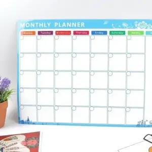 자석스케줄 계획표 자석방식 스케줄러 월간 1P