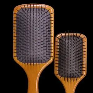 [골드스마일]두피 케어 우드 쿠션 마사지 빗