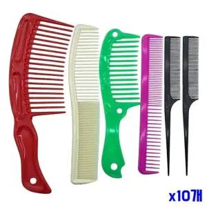 [골드스마일]bns 헤어스타일링 빗 6개세트 x10개