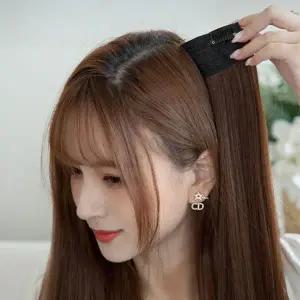 여성 원터치 고열사 생머리 부분 가발 1P 긴머리 헤어 패션가발