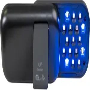 라이브퓨어 휴대용 자외선 차단제 방 주방 자동차 욕실 가정용 표면 소독용 검은색