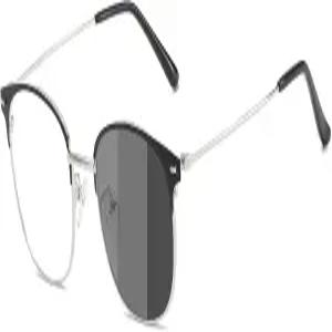 YIMI 블루 라이트 차단 안경 포토크로믹 선글라스 여성용 원형 카테 프레임 UV 필터 컴퓨터 게이밍