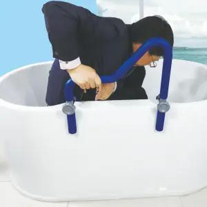 욕조 및 샤워용 스테인리스 스틸 그립 바 304개 노인용 조절식 안전 레일 견고하고 내구성이 뛰어난 목욕
