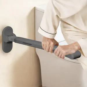 SPECILITE 화장실 그랩 바 - 445파운드 중장비 지원 욕실용 방수 및 미끄럼 방지 안전 레일 벽걸이 플립업