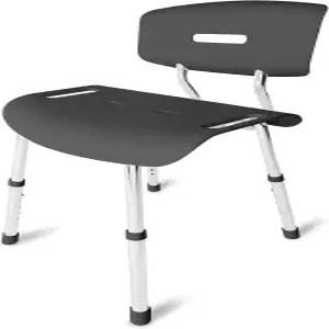 욕조 또는 샤워 벤치용 DMI 의자 배스 시트 플라스틱 있는 미끄럼 방지 알루미늄 높이 조절이 가능한 도구