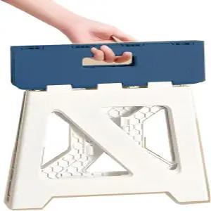 VAVAKG 접이식 샤워 의자 좌석 내부 성인 노인 및 장애인 욕조 욕실 블루 시트 크기 15.7x8.3x12.5