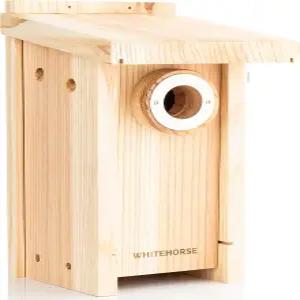 화이트호스 블루버드 하우스 - 야외용 내후성 버드 NABS 사양에 맞게 지어진 시더 치카디 티트미스 렌스