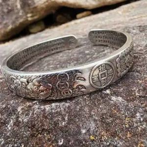 재물 금전 육자진언 비휴 뱅글팔찌 남성팔찌 여성팔찌 불교팔찌 풍수팔찌 커플팔찌