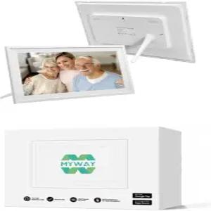 포토큐브 디지털 캘린더 터치스크린 10.1인치 가족 월간/주간/일간 플래너용 전자 안무 차트 홈 정리용