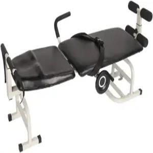 ZJChao 스트레치 벤치 바디 장치 경추 요추 견인 침대 마사지 도구 홈 사용 인라인 백