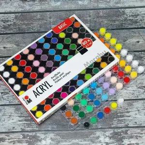 [알티피아]아크릴컬러 물감 3.5ml 80색 세트 페인트 아트용 붓컬러 미니물감