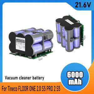 밧데리 호환 티네코 21.6V 6000mAh 교체 배터리 FLOOR ONE 2.0 S5 PRO 2 스마트 스팀 플로어 스크러버 액세