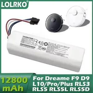 밧데리 호환 Xiaomi Mijia 진공 청소기 1T Dreame S10 D9 F9 L10/Pro/Plus 용 12800mAh 교체 배터리 P2008-