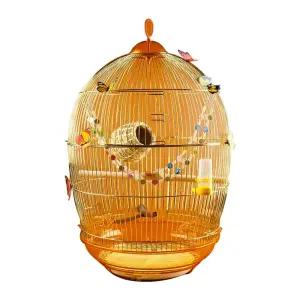 앵무새 케이지 원형 날림장 이동장 앵무 새장 대형 이동식