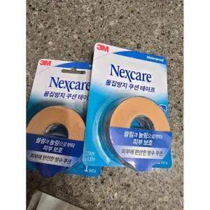 3M 넥스케어 물집 방지 쿠션 테이프 패드 4.57mX2개 밴드 발뒤꿈치보호