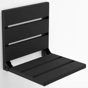 접이식 벽걸이 티크 우드 샤워 시트 ADA 준수 내구성 목욕 벤치 견고한 공간 절약형 욕실 의자 쉬운