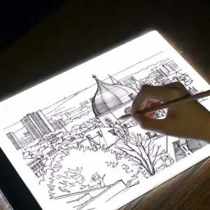 [셀러에이드]스케치 웹툰 만화 드로잉 보드 A3 COPY 대형