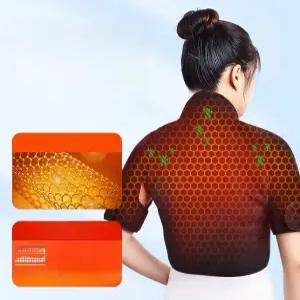 충전식 마사지기 어깨 온열 승모근 찜질 핫팩 전기 스트레칭 케어 목 디바이스 휴대용 치료