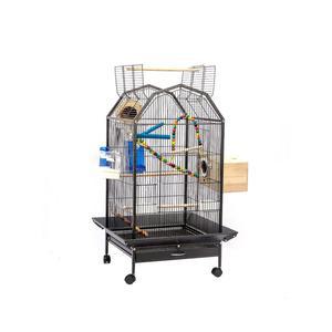 앵무새집 케 대형 투명 앵무 나무 사 업그 사육장 하우스 3단 드 새장 앵무새