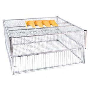 조류 트랩 새장 새퇴치 사각강 6m 대형 시골 1개 40x40x26 까마귀 런닝